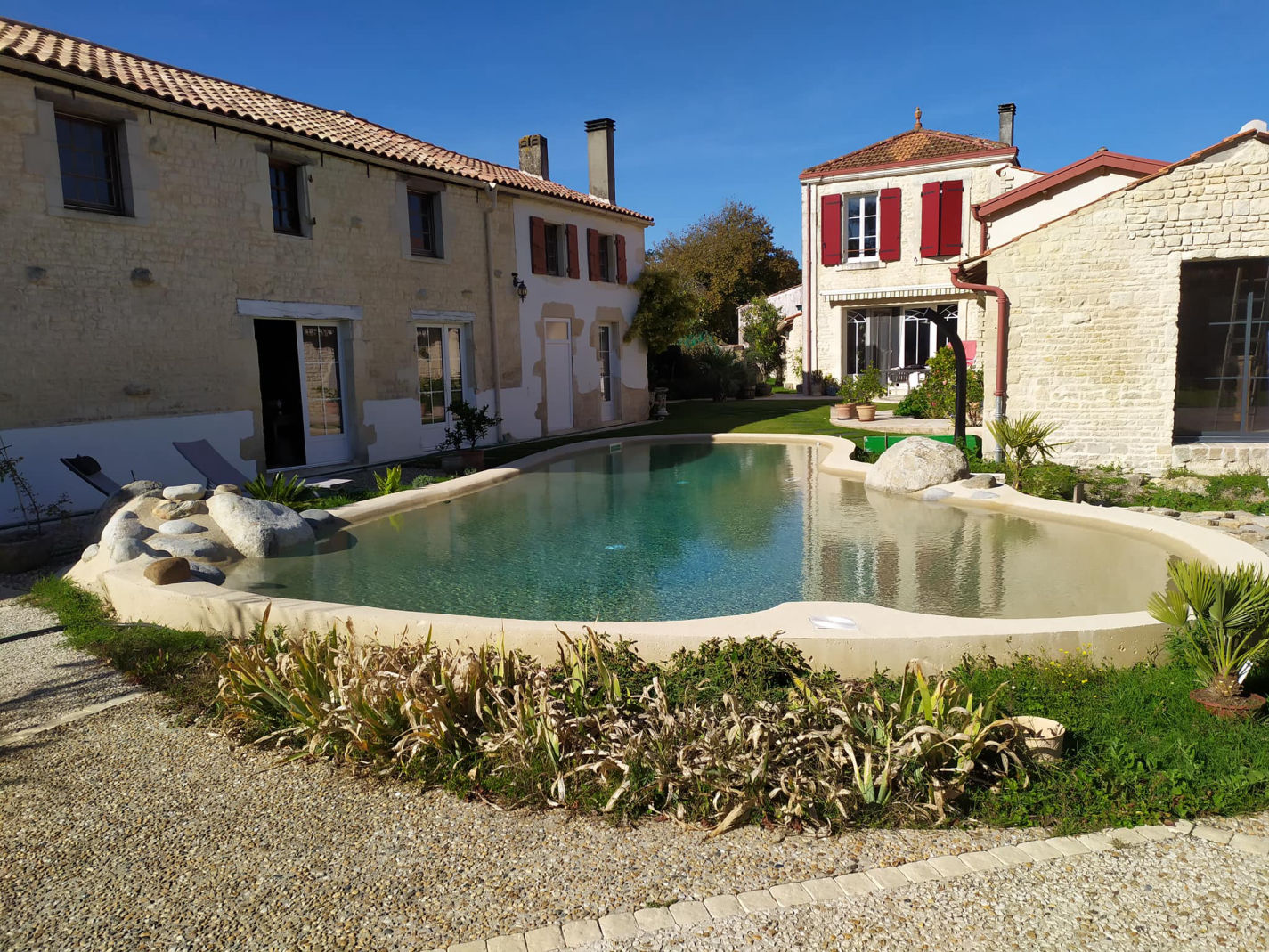 Construction de piscine nature