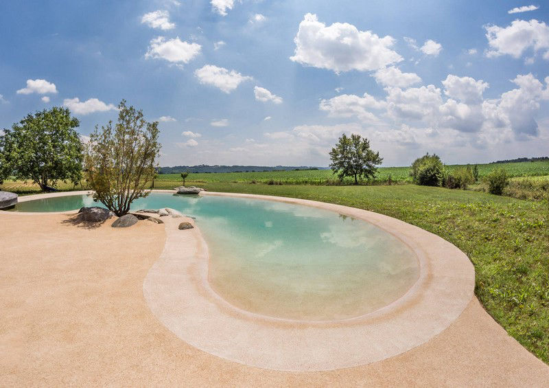 Fabricant de piscines familiales forme libre - Provence
